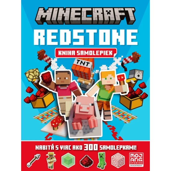 Minecraft Redstone Kniha samolepiek