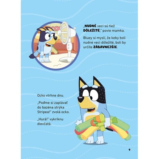 Bluey 5-minútové rozprávky – šesť príbehov o Bluey a jej rodine
