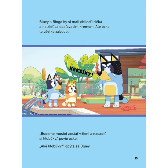 Bluey 5-minútové rozprávky – šesť príbehov o Bluey a jej rodine