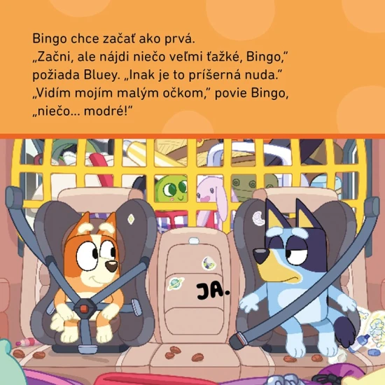 Bluey Výlet – kniha pre deti