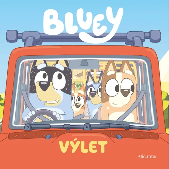 Bluey Výlet – kniha pre deti