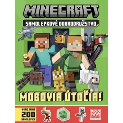 Minecraft Samolepkové dobrodružstvo Mobovia útočia!