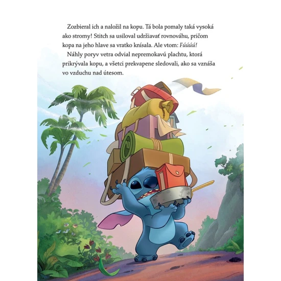 Stitch a pralesné monštrum – dobrodružstvo v tropickom pralese plné zábavy.