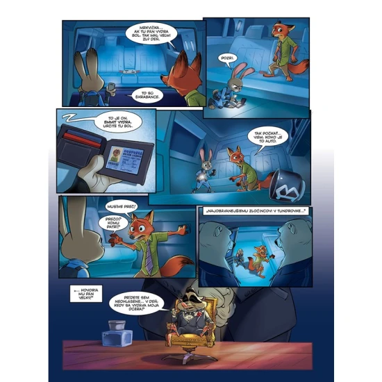 Komiks Zootropolis – Judy Hoppsová a Nick Wilde riešia záhadu v meste Zootropolis.