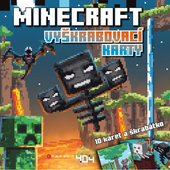 Vyškrabuj a objavuj: Minecraft vyškrabovacie karty