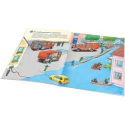 Môj prvý samolepkový zošit Zásahové vozidlá