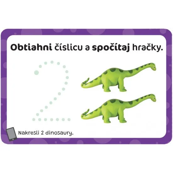 Kúzelný tablet a stierateľné karty predstavujú najlepší spôsob ako poznávať prvé čísla a počty!