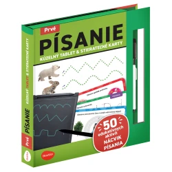 Kúzelný tablet & stierateľné karty – Prvé PÍSANIE