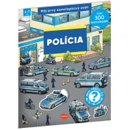 Môj prvý samolepkový zošit Polícia
