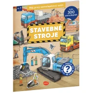 Môj prvý samolepkový zošit Stavebné stroje