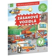 Môj prvý samolepkový zošit Zásahové vozidlá