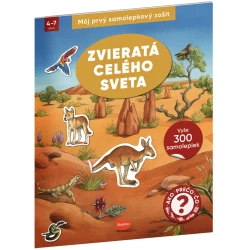 Môj prvý samolepkový zošit Zvieratá celého sveta