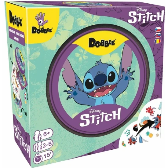 Dobble Stitch kartova hra s motivom Lilo a Stitch