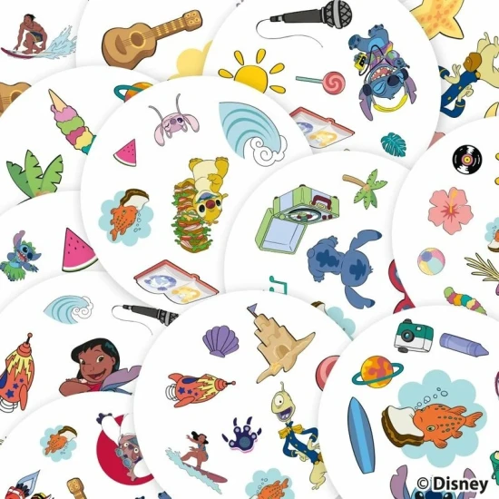 Dobble Stitch kartova hra s motivom Lilo a Stitch