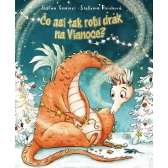 Čo asi tak robí drak na Vianoce? - obálka knihy