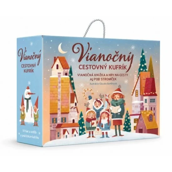 Vianočný cestovný kufrík - obálka knihy