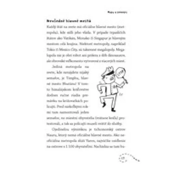 Kniha preverí vedomosti malých odborníkov na mapy a zemepis.