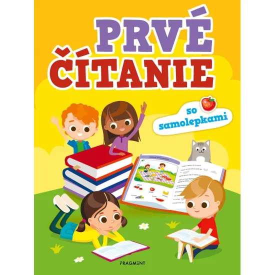 Prvé čítanie so samolepkami: Rozvíjajte slovnú zásobu a kreativitu