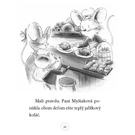 Myška Sofi 9 Obrovská stopa