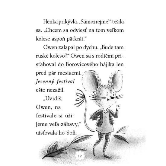 Jesenný festival v lese s myškou Sofi, Lily Myšiakovou a stánkom s dobrotami