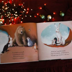 Šťastné a veselé, milý medveď