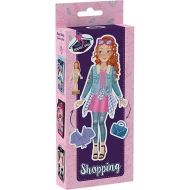 Magnetické bábiky Na nákupoch