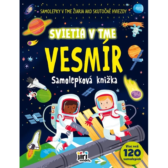 Svietia v tme - Vesmír Samolepková knižka