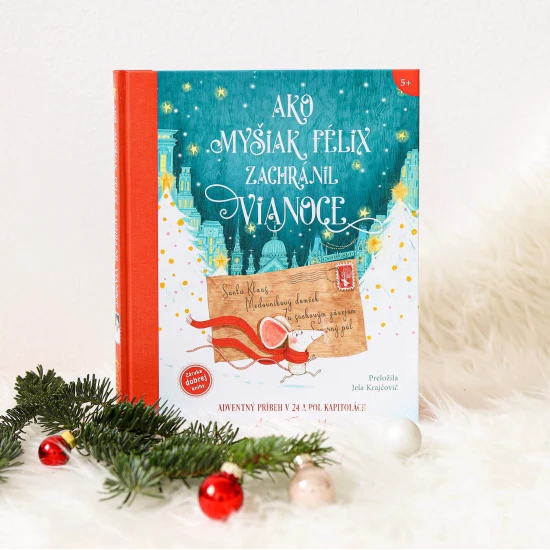 Myšiak Félix sa rozhodol, že zachráni Vianoce. Knižka sa formou podobá adventnému kalendáru.