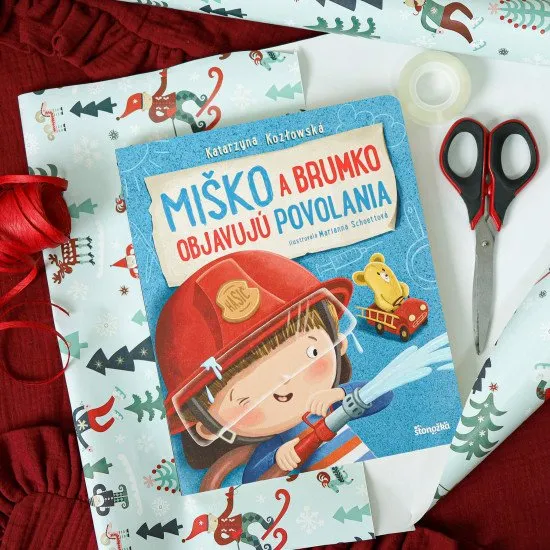 Miško a Brumko deťom predstavujú rozmanité povolania. Kniha deťom odpovedá na rôzne otázky o povolaniach a pomáha objavovať jeho silné stránky.