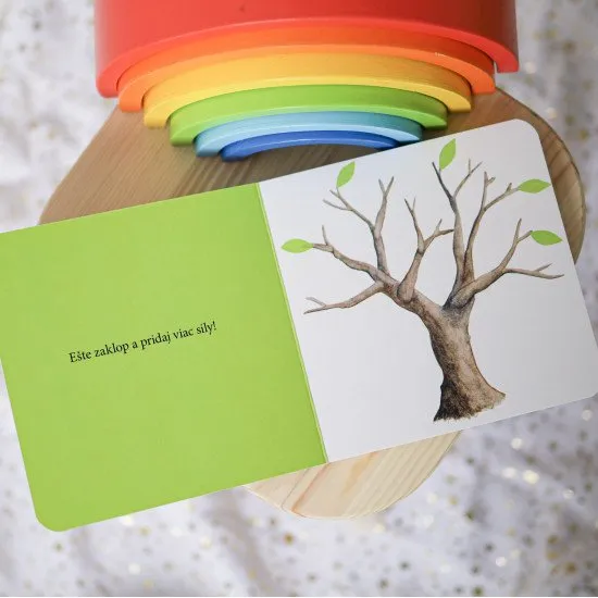 Interaktívna obrázková knižka o striedaní ročných období.