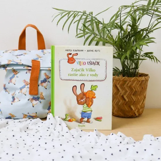 S Vilkom Ušiačikom sa rozhodne nebudete nudiť! Náučný príbeh na osvojenie rôznych situácií rozširuje slovnú zásobu.