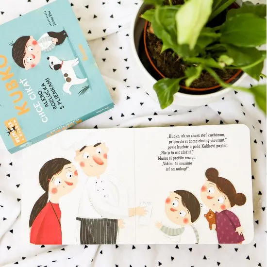 Objavujte spolu s Kubkom čaro spoločnej prípravy jedál.