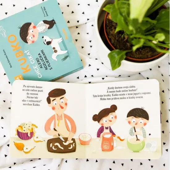 Objavujte spolu s Kubkom čaro spoločnej prípravy jedál.