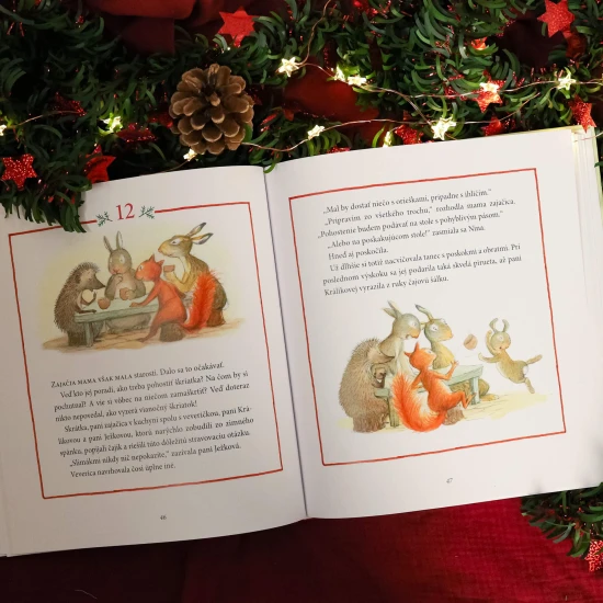 Nádherný vianočný príbeh na každý adventný deň plná zvieratiek.