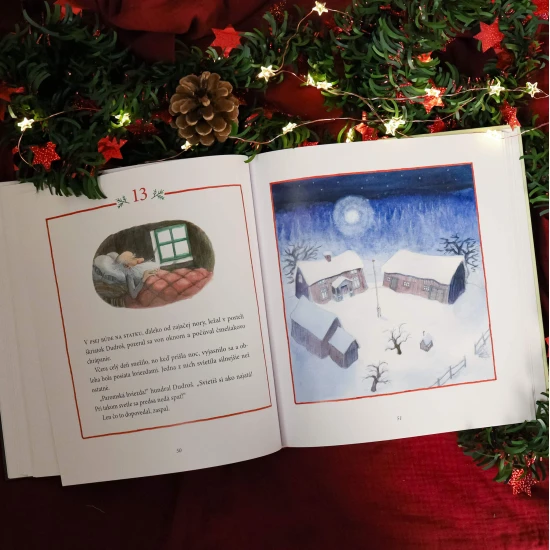 Nádherný vianočný príbeh na každý adventný deň plná zvieratiek.