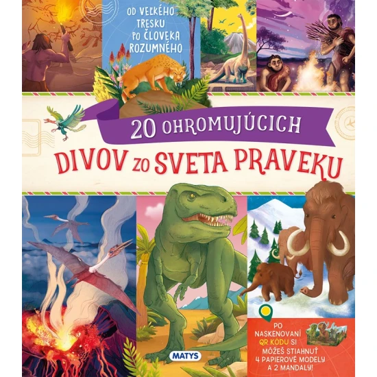 Cez pravek s Tyrannosaurom a mamutmi: Objav knihu, ktorá baví