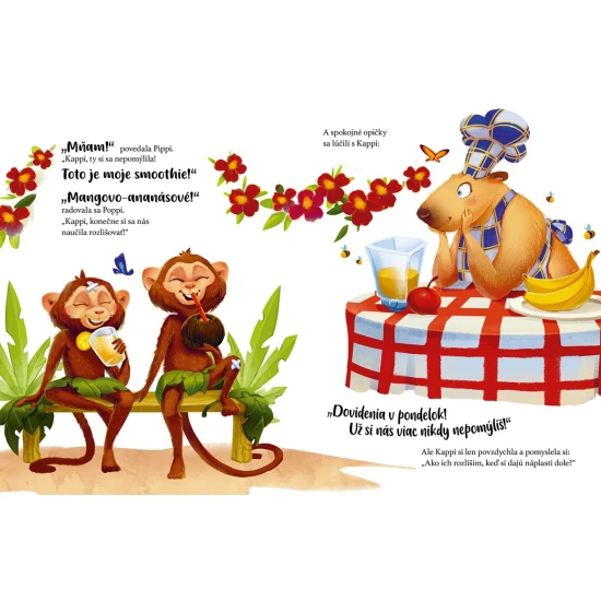 Kapybara zo smoothie baru – príbeh plný chutí a priateľstva