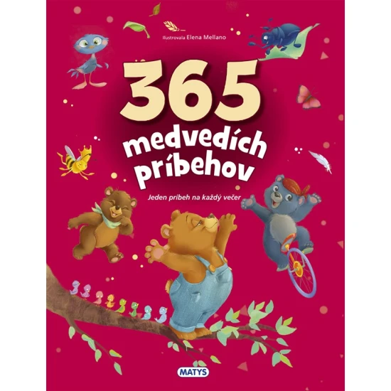 365 medvedích príbehov – kniha pre deti