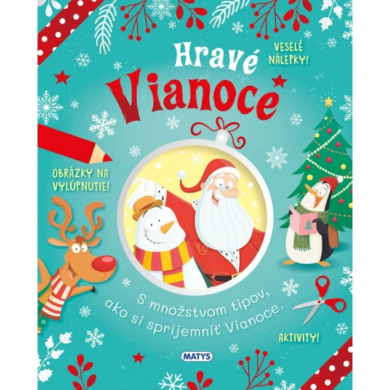 Hravé Vianoce – kniha pre deti