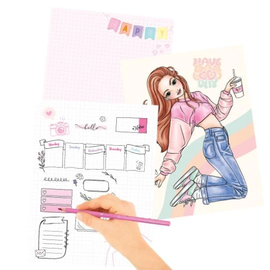 Kreatívna omaľovánka TOPModel so svetlom Mood Depesche