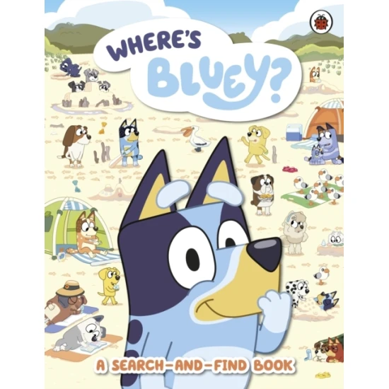 Kde je Bluey? Hľadaj Bluey a Bingo v tejto zábavnej knihe!