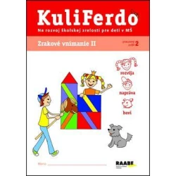 Kuliferdo - Zrakové vnímanie 2-Pracovný zošit na rozvoj školskej zrelosti pre deti v MŠ