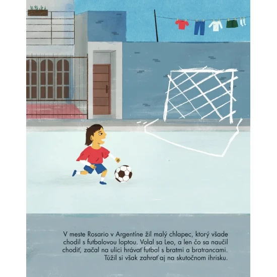 Kniha pre deti Leo Messi – Malí ľudia, veľké sny 