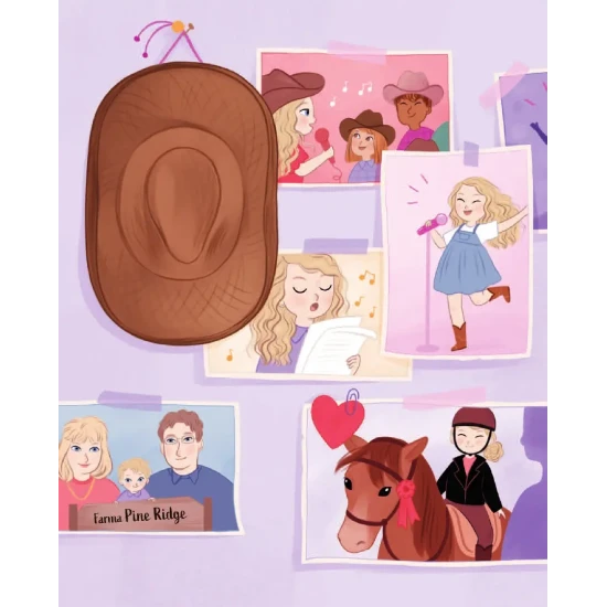 Detská kniha Taylor Swift – Malí ľudia, veľké sny