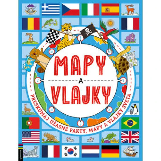 Mapy a vlajky - obalka knihy