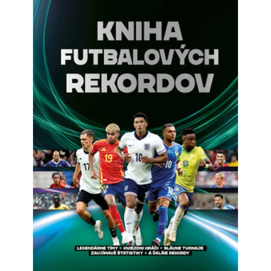 Kniha futbalových rekordov - obalka knihy