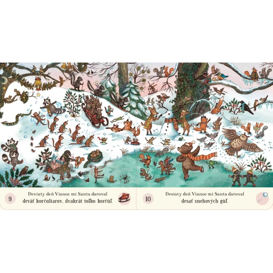 Prežite s Mackom a jeho priateľmi Vianoce v čarovnom lese, kde Vianoce trvajú až dvanásť dní. 