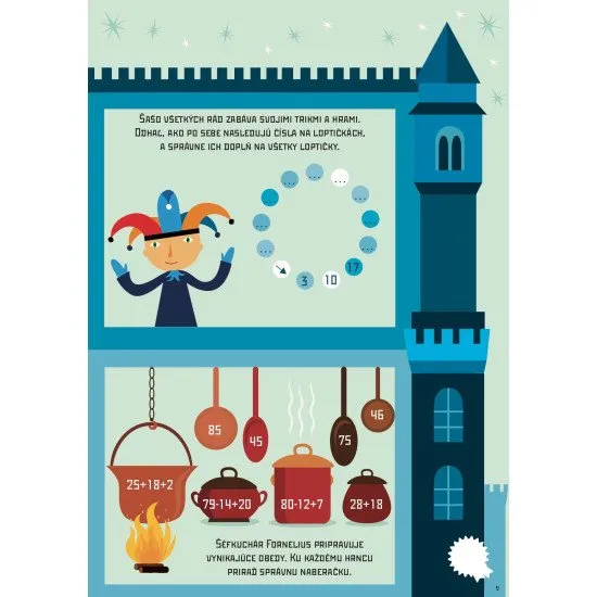 Matematika môže byť zábavná! Vďaka princípu učenia hrou si dieťa vybuduje kladný vzťah k matematike.