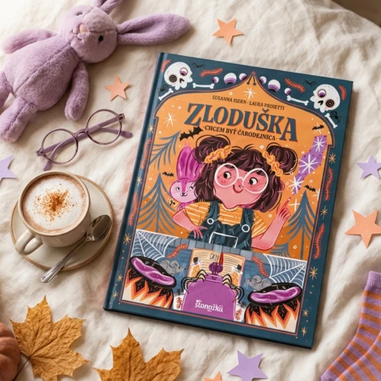 Zloduška je odvážne dievča, ktoré túži stať sa čarodejnicou. Prvý titul novej série príbehov Zlodušky pre začínajúcich čitateľov.