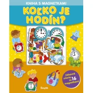 Kniha s magnetkami: Koľko je hodín?